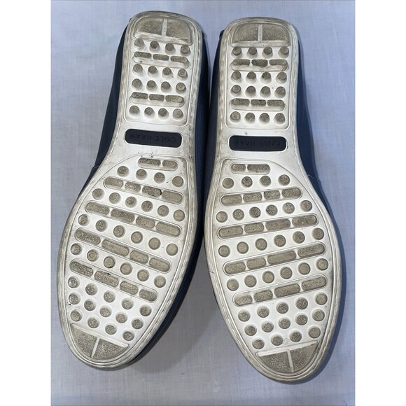 Cole Haan Grand O’s Men’s Driving Mocs Size 13 M Gray Leather Going Out Party - Picture 6 of 12